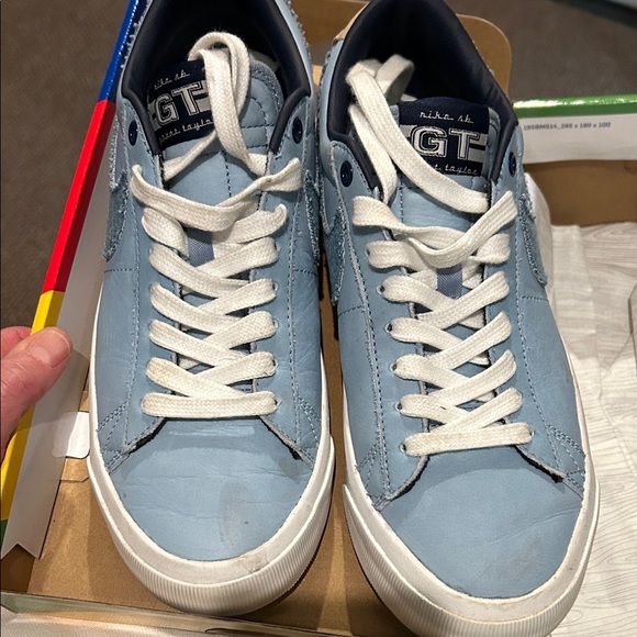 Nike Zoom Blazer Low Pro GT PRM in Midnight Navy and Summit White main image 5